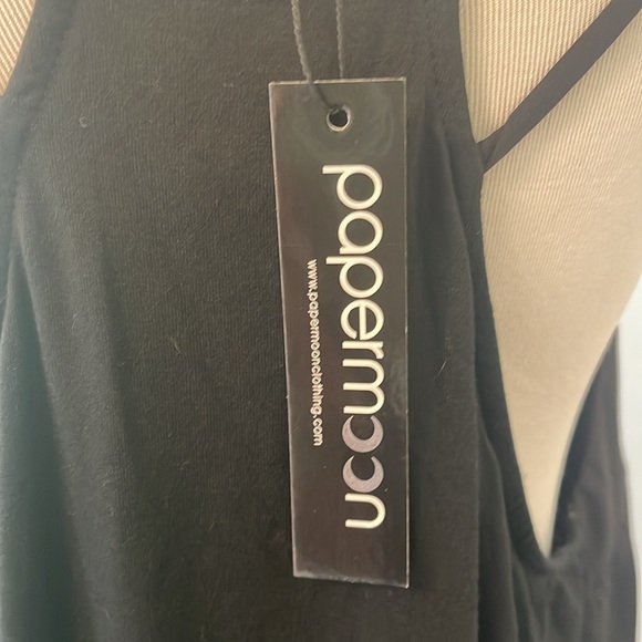 Papermoon black  camisole style top- New With Tags! - Picture 3 of 3